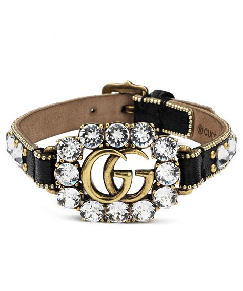 bracelet gucci cuir femme.